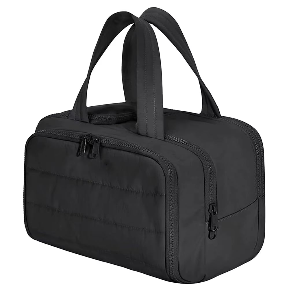 Ultimate Large Capacity Cosmetic Bag for Women - Stylish Travel Toiletry Organizer with Waterproof Design