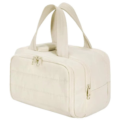 Ultimate Large Capacity Cosmetic Bag for Women - Stylish Travel Toiletry Organizer with Waterproof Design