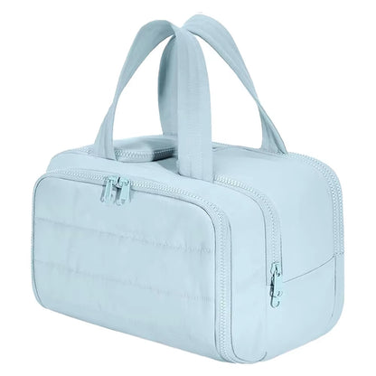 Ultimate Large Capacity Cosmetic Bag for Women - Stylish Travel Toiletry Organizer with Waterproof Design