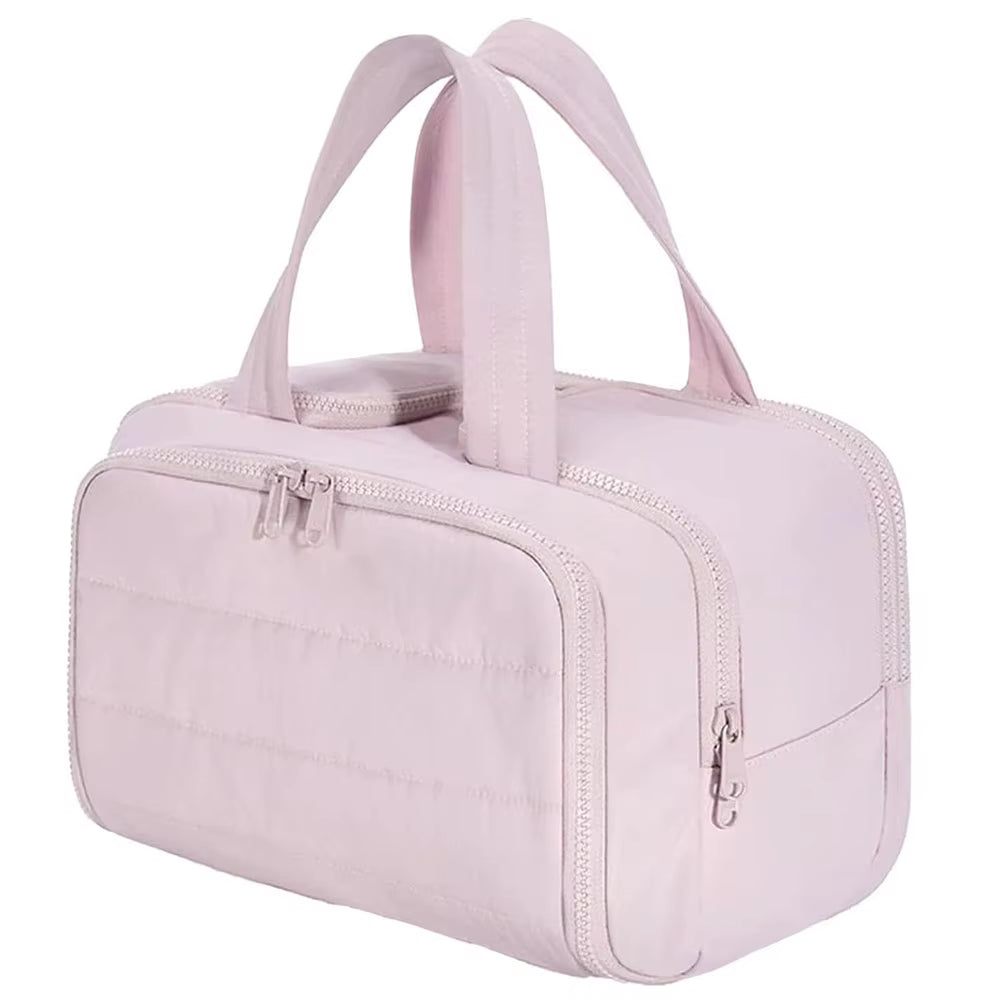 Ultimate Large Capacity Cosmetic Bag for Women - Stylish Travel Toiletry Organizer with Waterproof Design